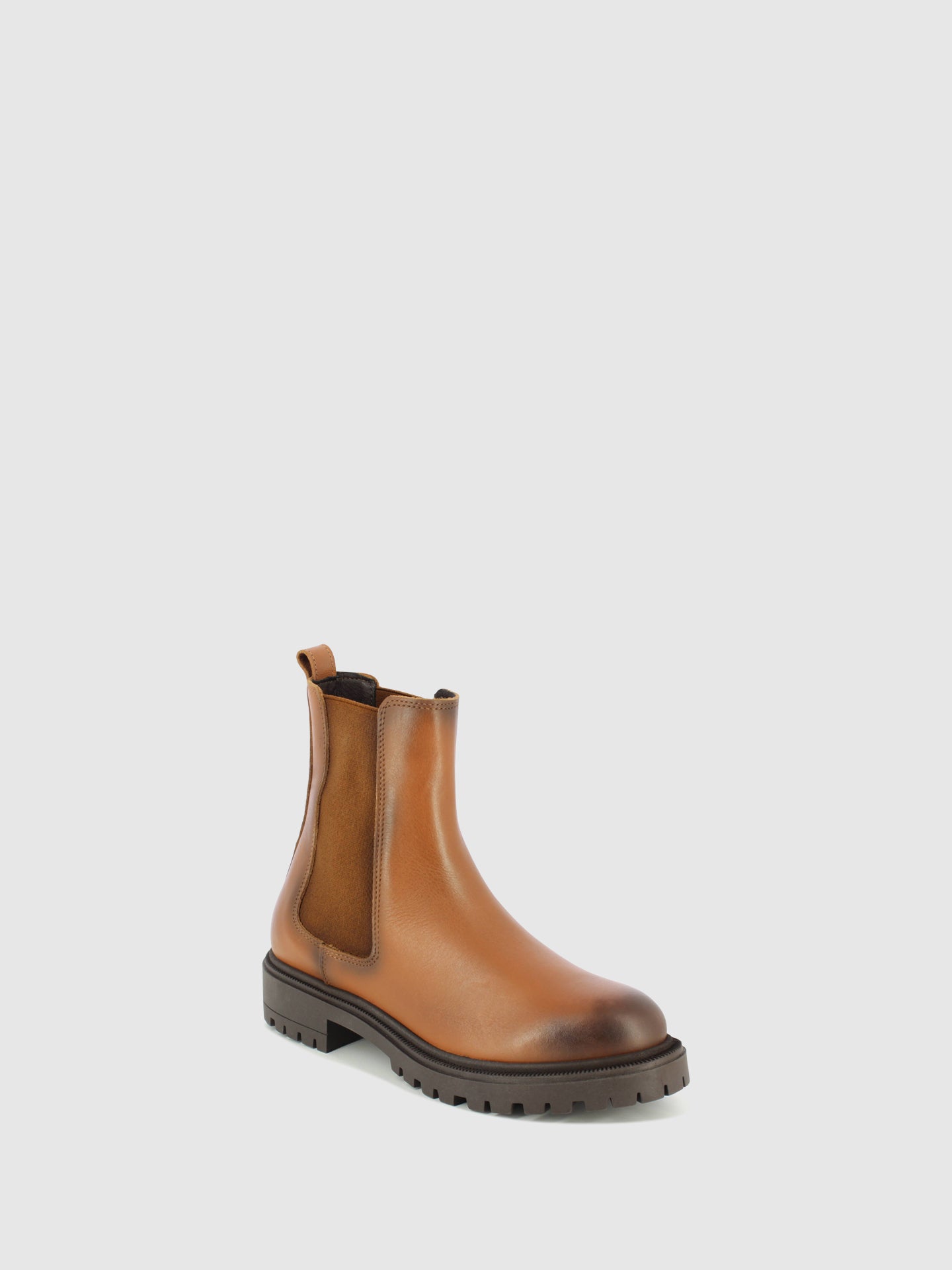Foreva Botins Chelsea em Cognac